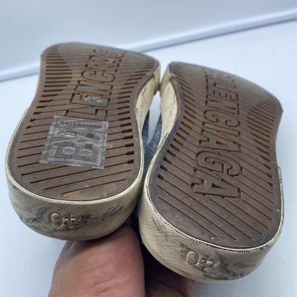 Womens BALENCIAGA Womens Slipons sneakers size 40 check them out - Picture 6 of 9